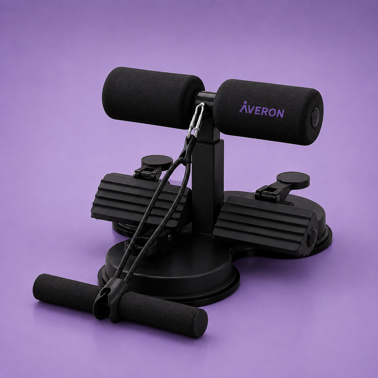 Averon™ CoreLock Pro | Suction Sit-Up Trainer