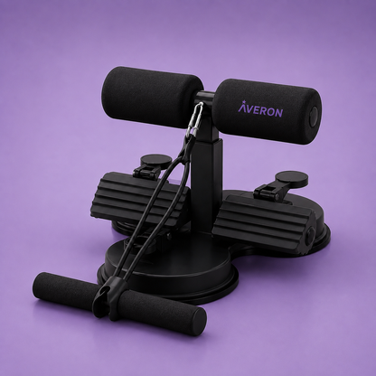 Averon™ CoreLock Pro | Suction Sit-Up Trainer