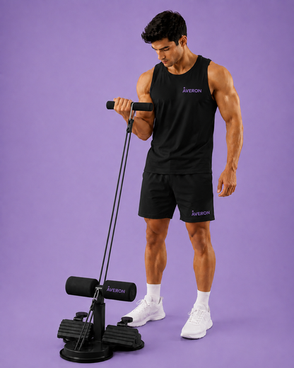 Averon™ CoreLock Pro | Suction Sit-Up Trainer