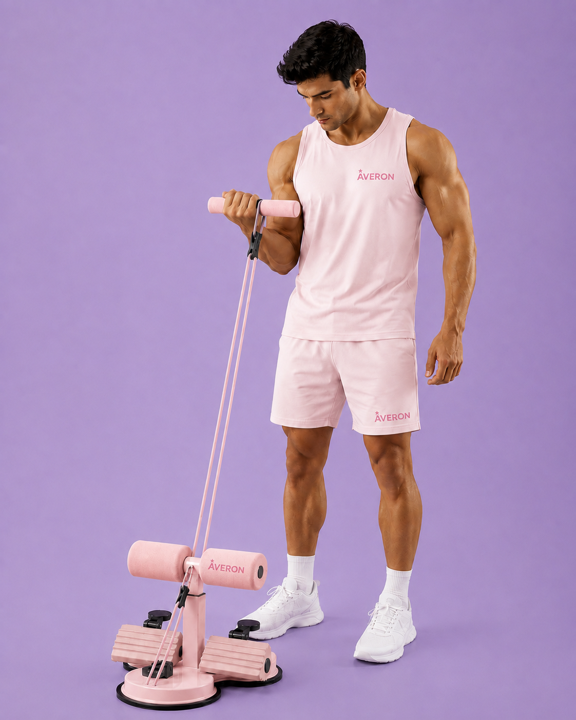 Averon™ CoreLock Pro | Suction Sit-Up Trainer
