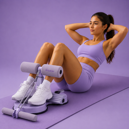 Averon™ CoreLock Pro | Suction Sit-Up Trainer